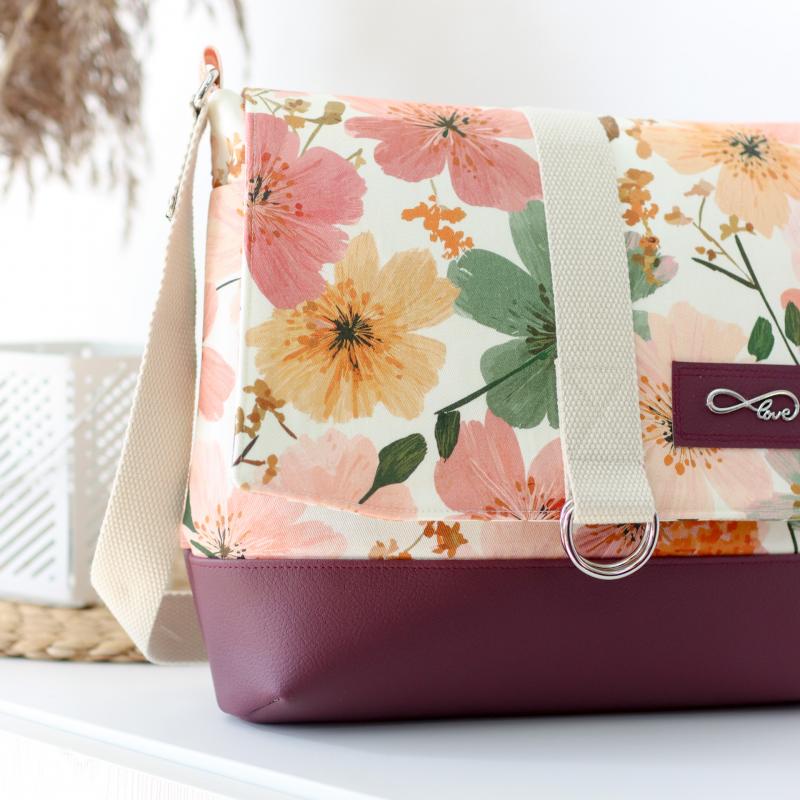 Nähset Tasche 'Katie' - Blumengarten