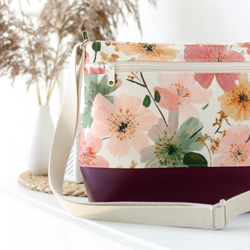 Nähset Tasche 'Katie' - Blumengarten