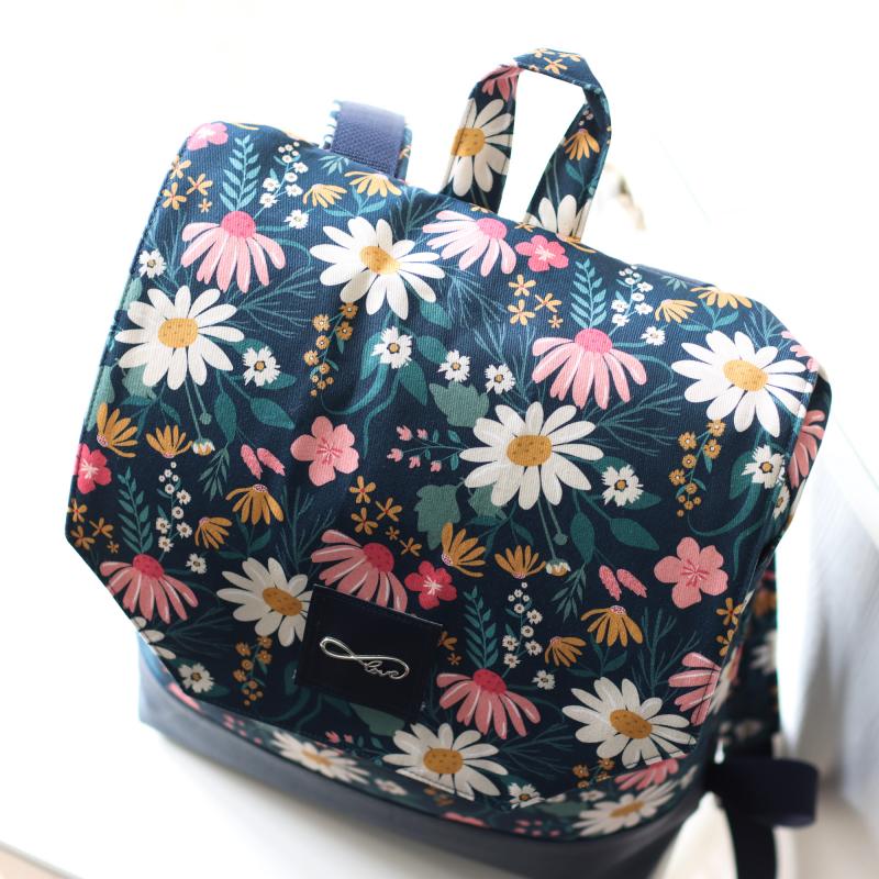 Nähbox Rucksack - Wildblume