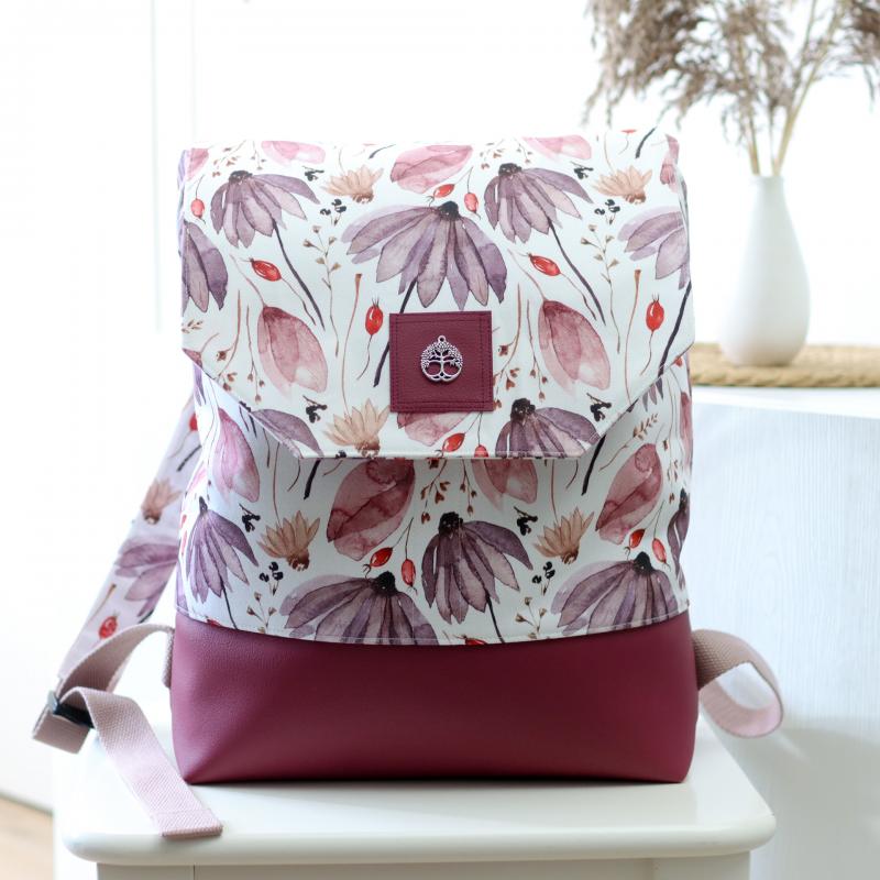 Nähbox Rucksack - Purple