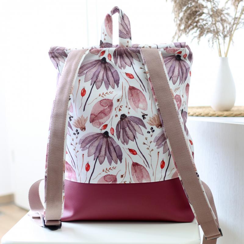 Nähbox Rucksack - Purple