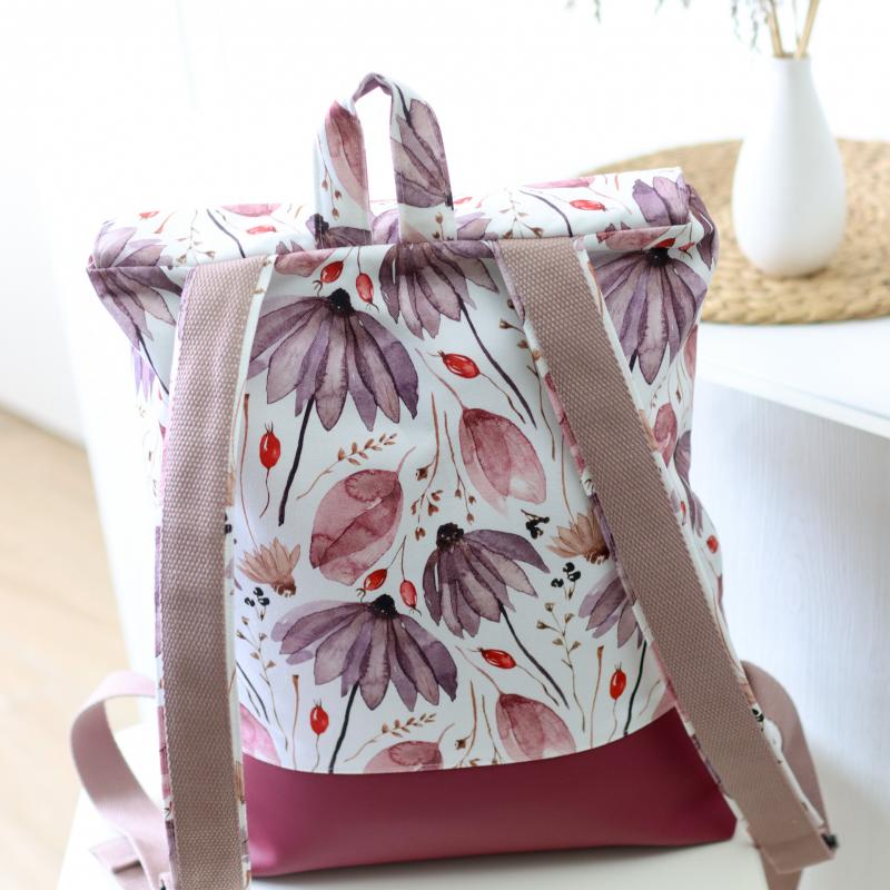 Nähbox Rucksack - Purple