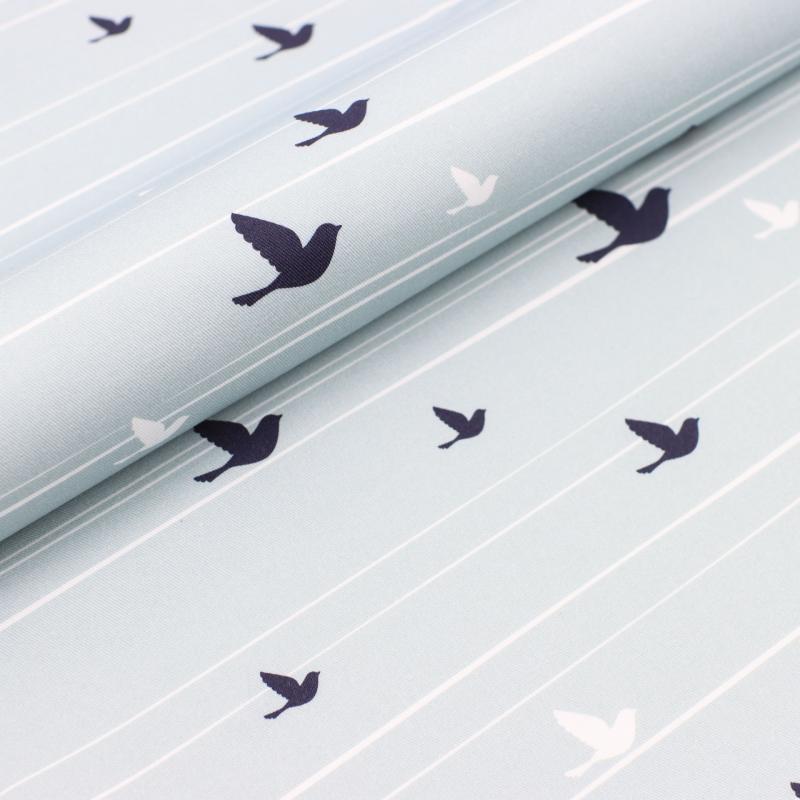 Canvas Eigenproduktion 'Blue Bird'