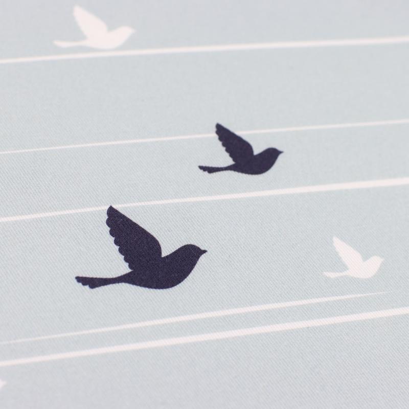 Canvas Eigenproduktion 'Blue Bird'