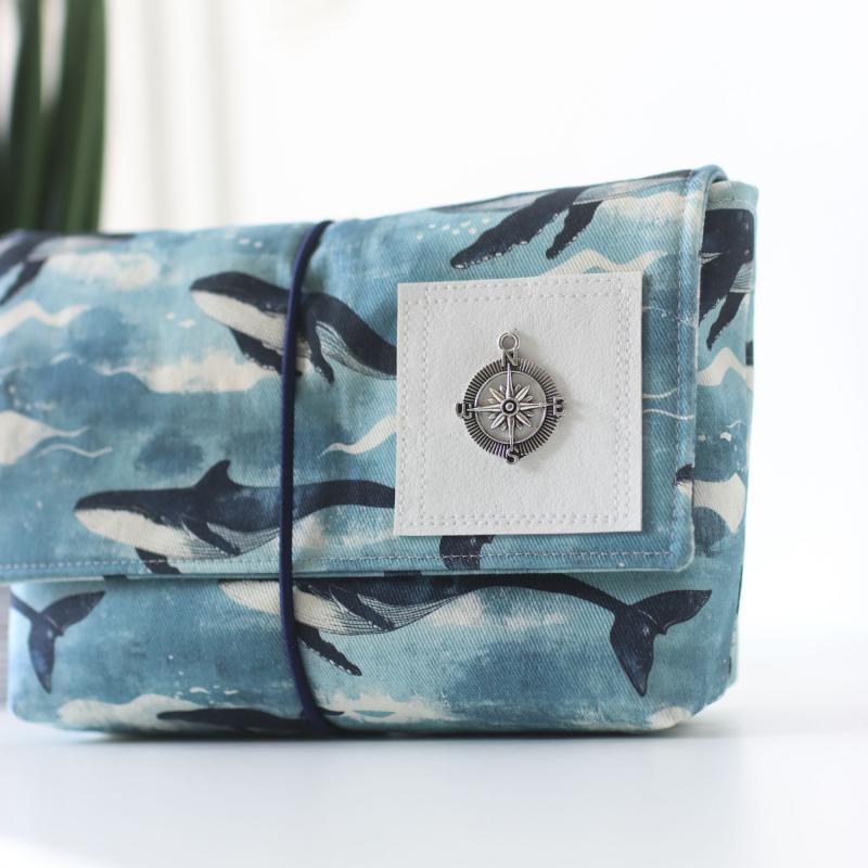 Nähset Minibag - Blauwal
