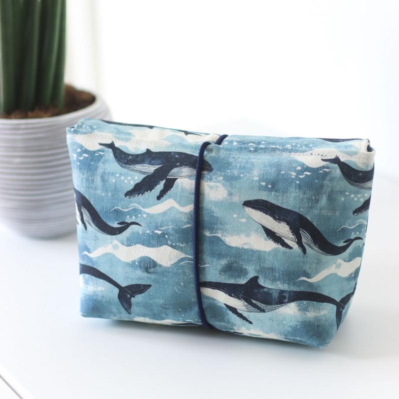 Nähset Minibag - Blauwal