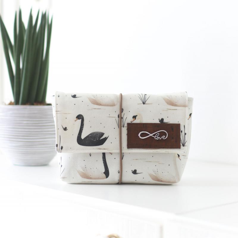 Nähset Minibag - Schwäne