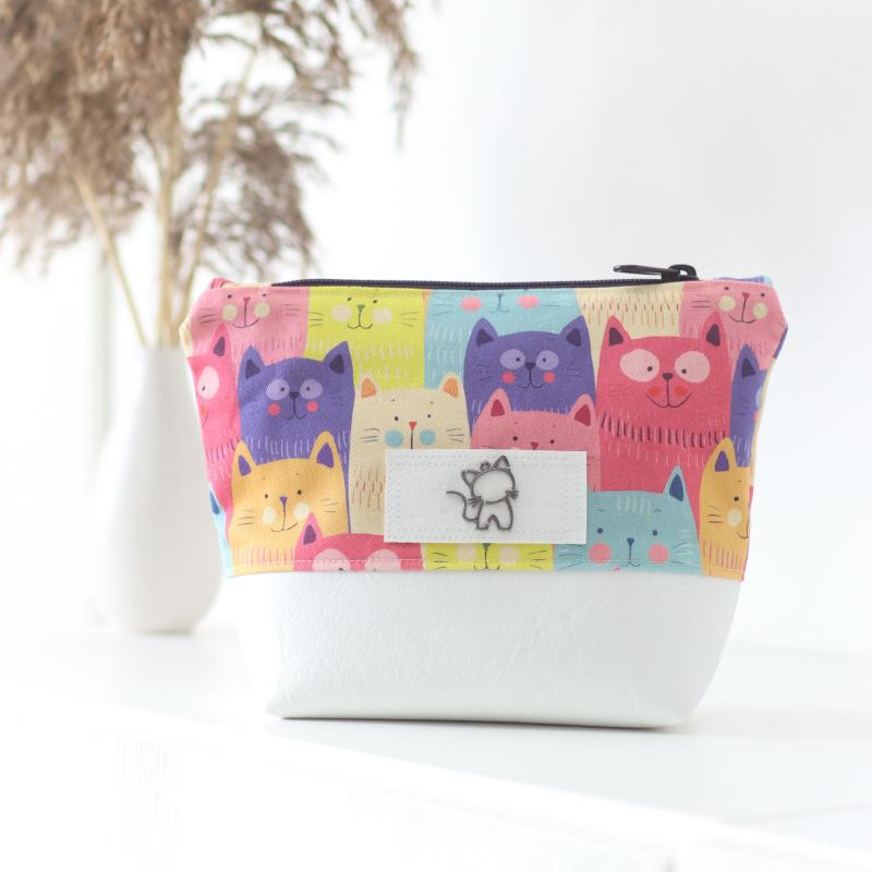 Nähbox Kosmetiktasche - Mietzekatze