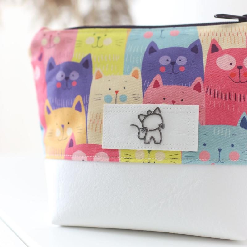 Nähbox Kosmetiktasche - Mietzekatze