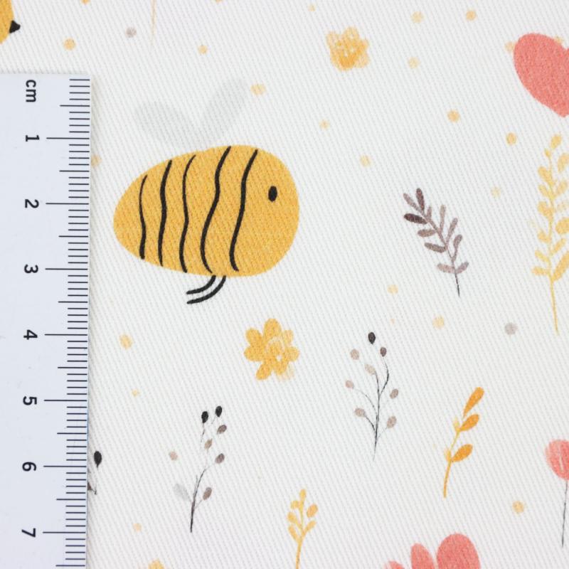 Canvas Eigenproduktion 'Bee Happy!'