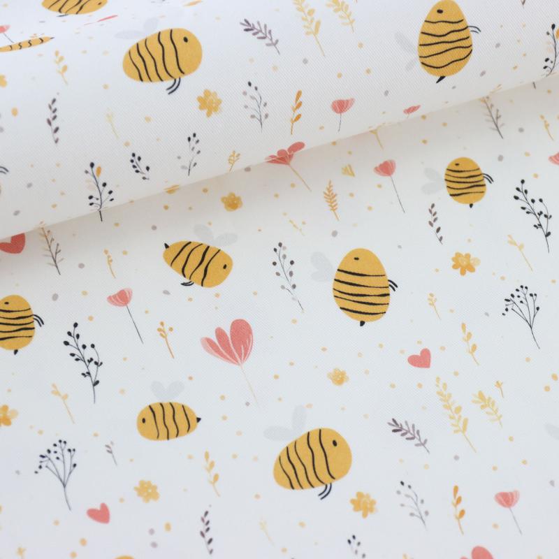 Canvas Eigenproduktion 'Bee Happy!'