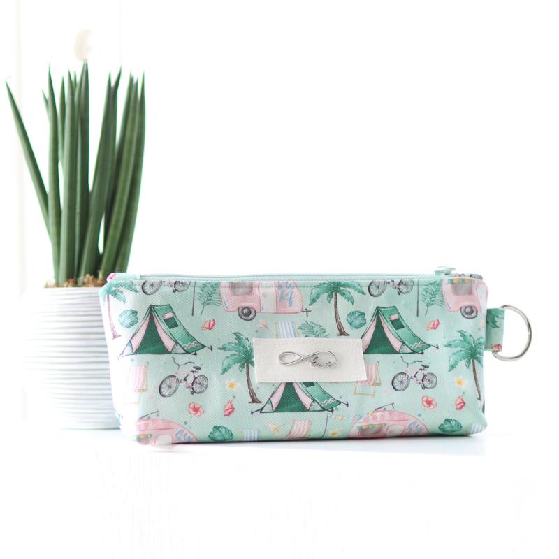 Nähset Zipperbag - Camping