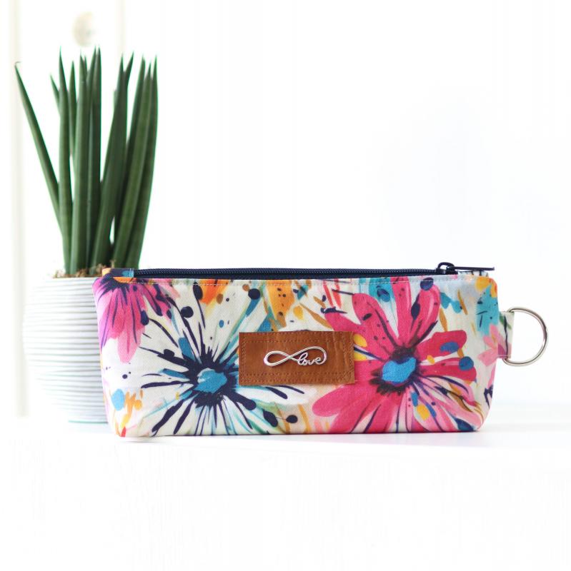 Nähset Zipperbag - Blumenkind