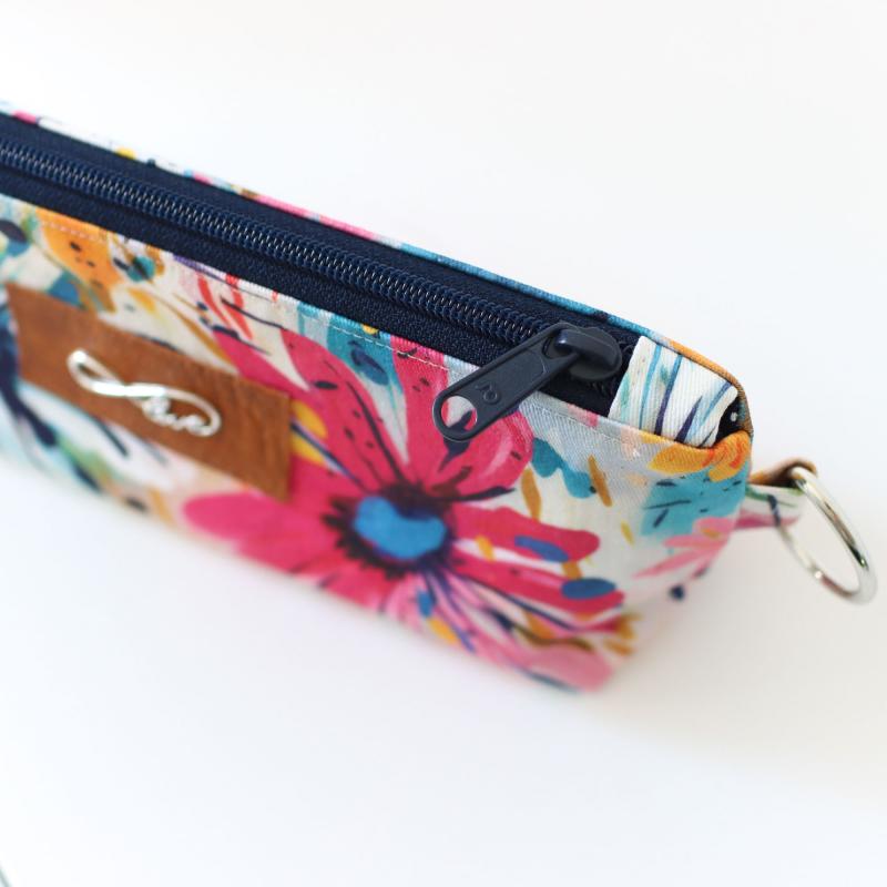 Nähset Zipperbag - Blumenkind
