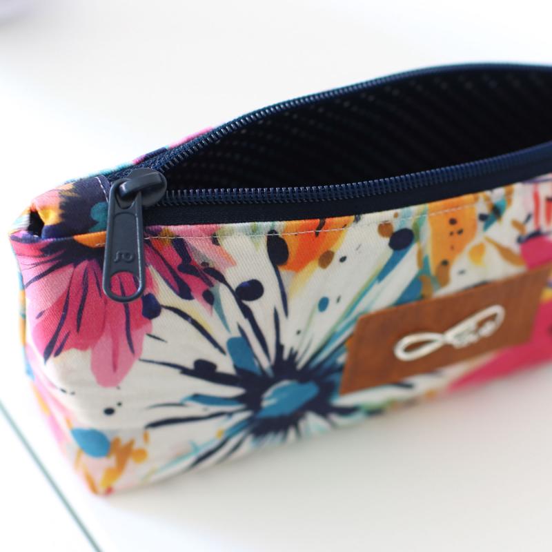 Nähset Zipperbag - Blumenkind