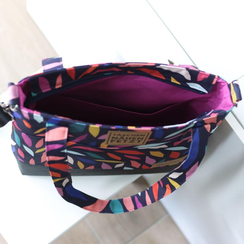 Nähbox Shopper - Farbenfroh inkl. Labelset 'Statement'