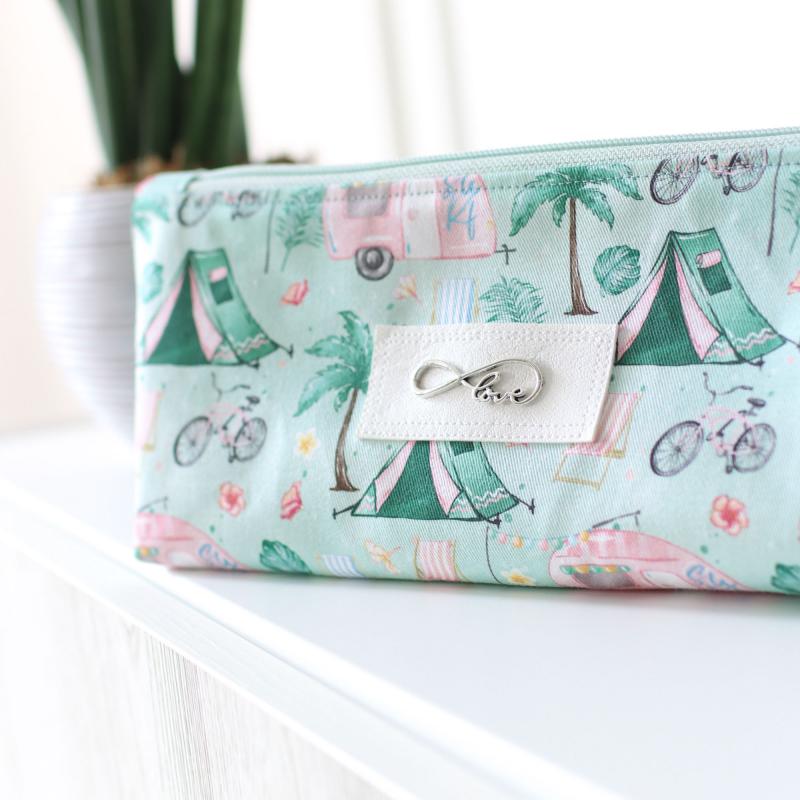 Nähset Zipperbag - Camping