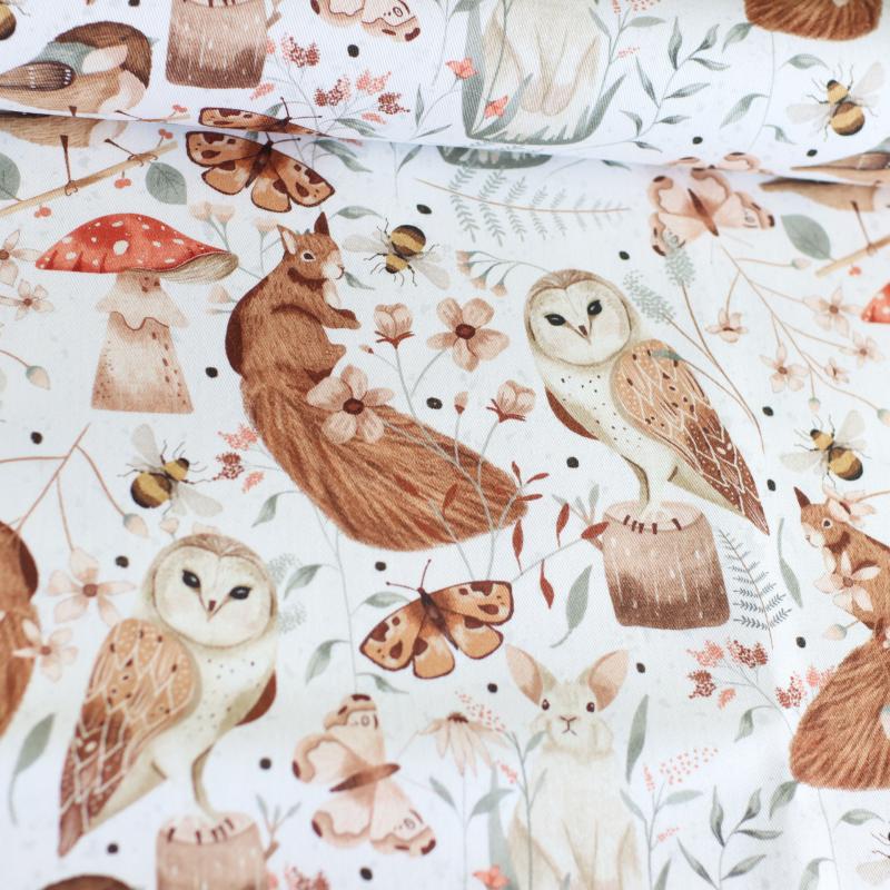 Canvas Eigenproduktion 'Waldtiere'