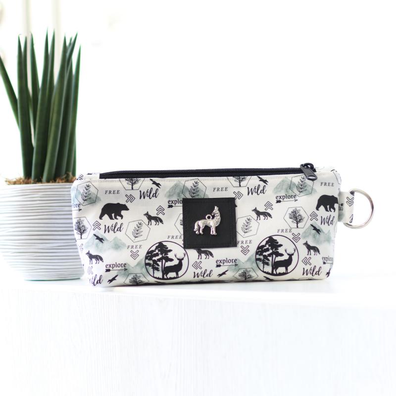 Nähset Zipperbag - Wildlife