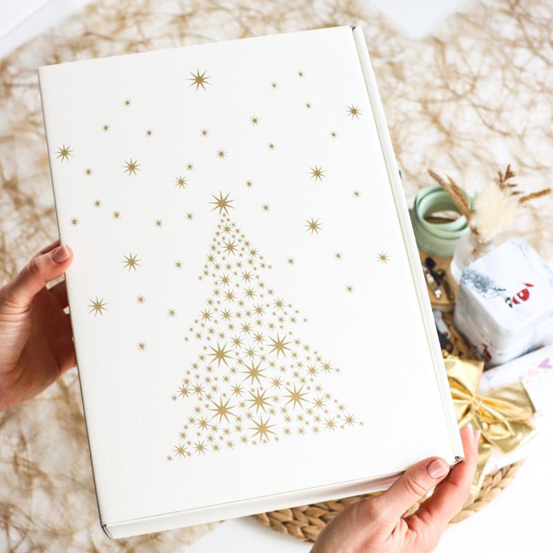 Große Weihnachtsbox mit Amber- & Kosmetiktaschen-Nähset