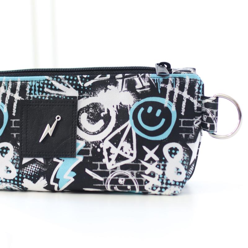Nähset Zipperbag - Graffiti