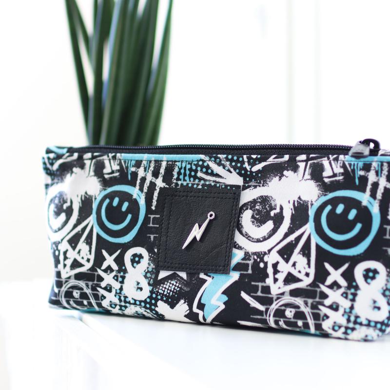 Nähset Zipperbag - Graffiti
