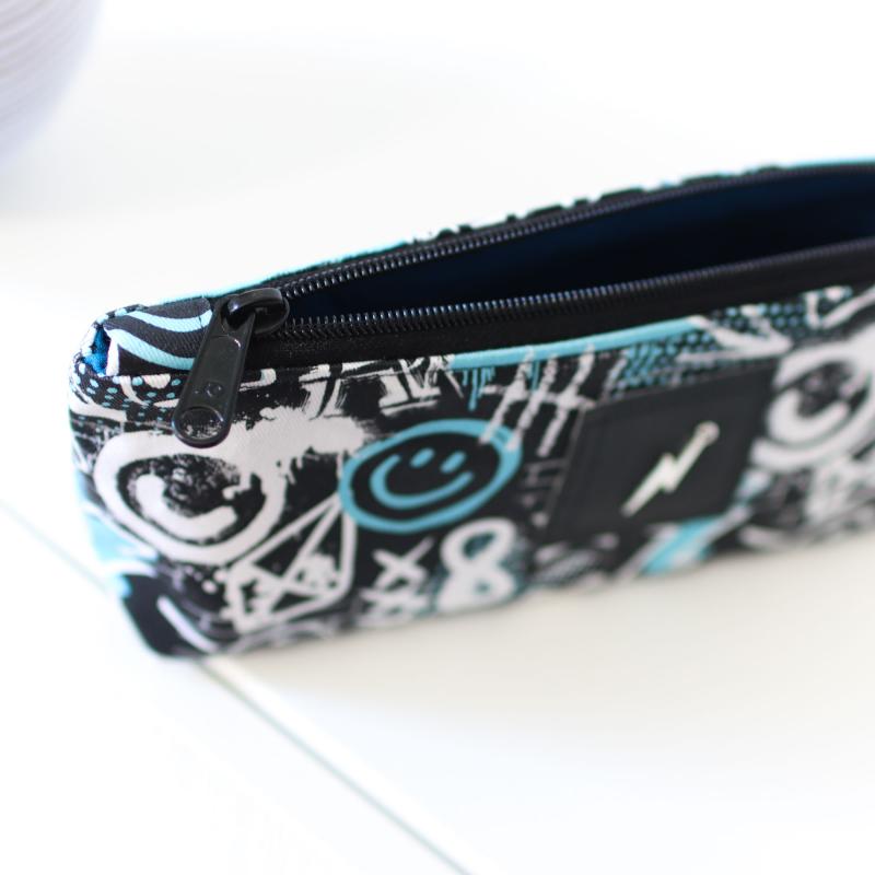 Nähset Zipperbag - Graffiti