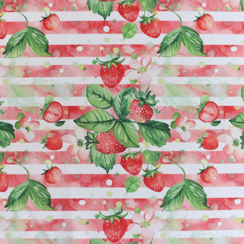 Canvas Eigenproduktion 'Erdbeeren'