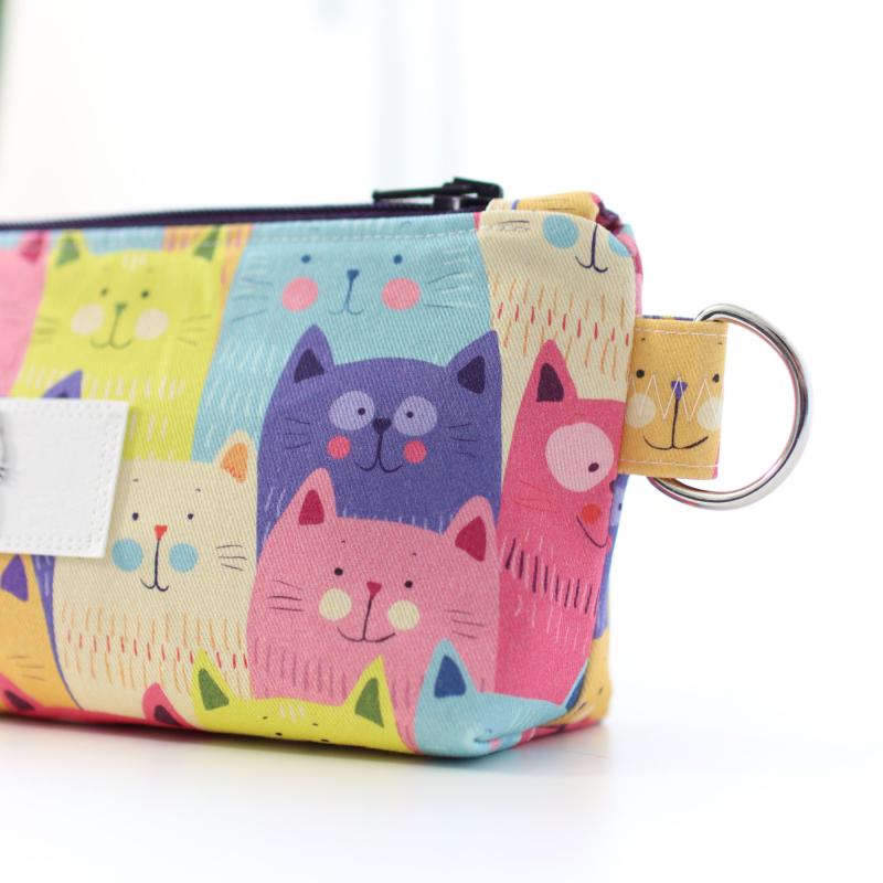 Nähset Zipperbag - Mietzekatze