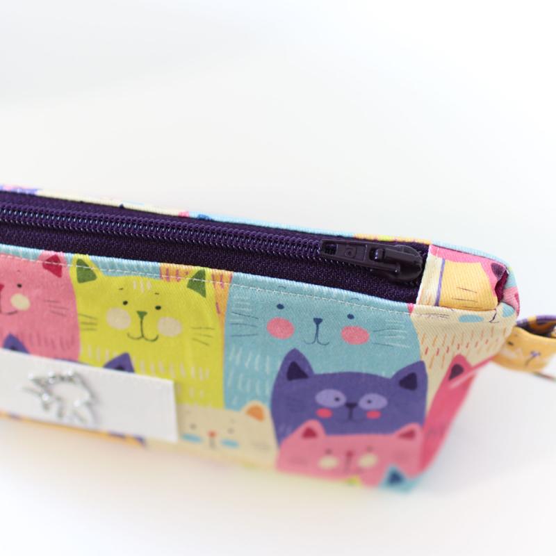 Nähset Zipperbag - Mietzekatze