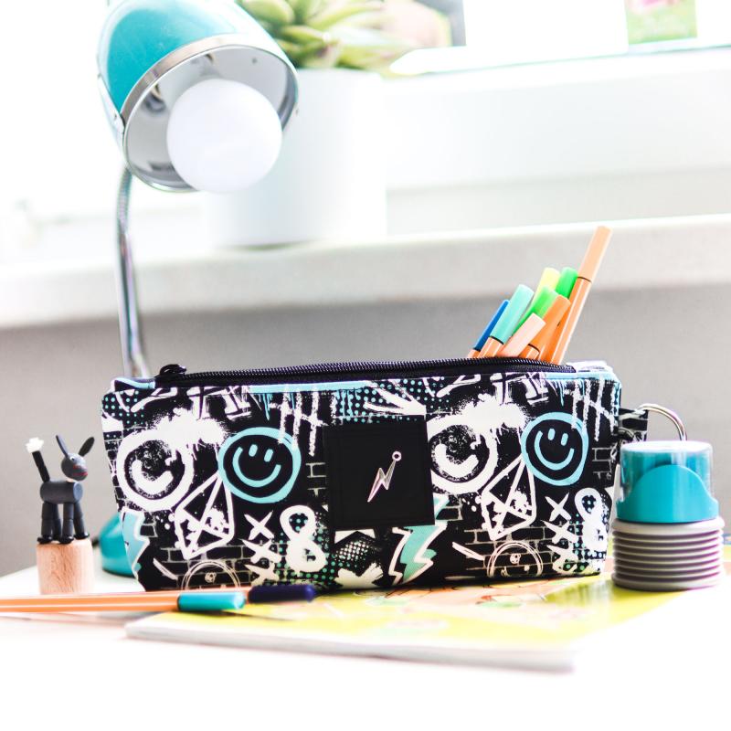 Nähset Zipperbag - Graffiti