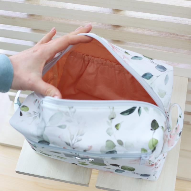 Nähset Boxybag 'Maxi' - Eukalyptus korall