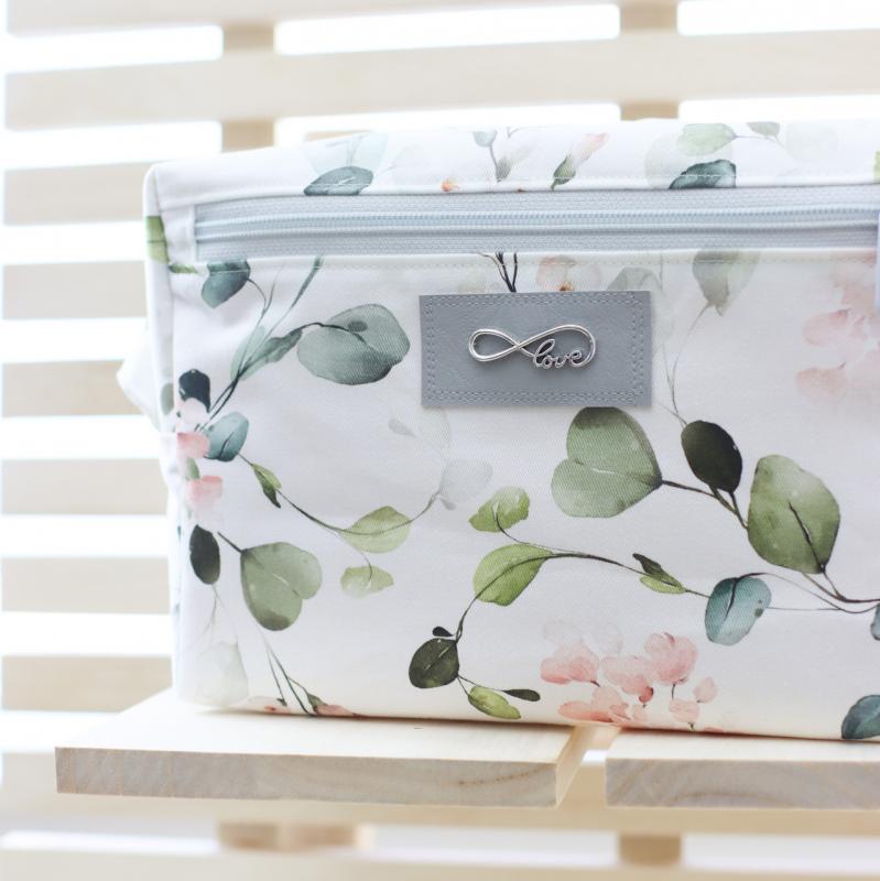 Nähset Boxybag 'Maxi' - Eukalyptus korall