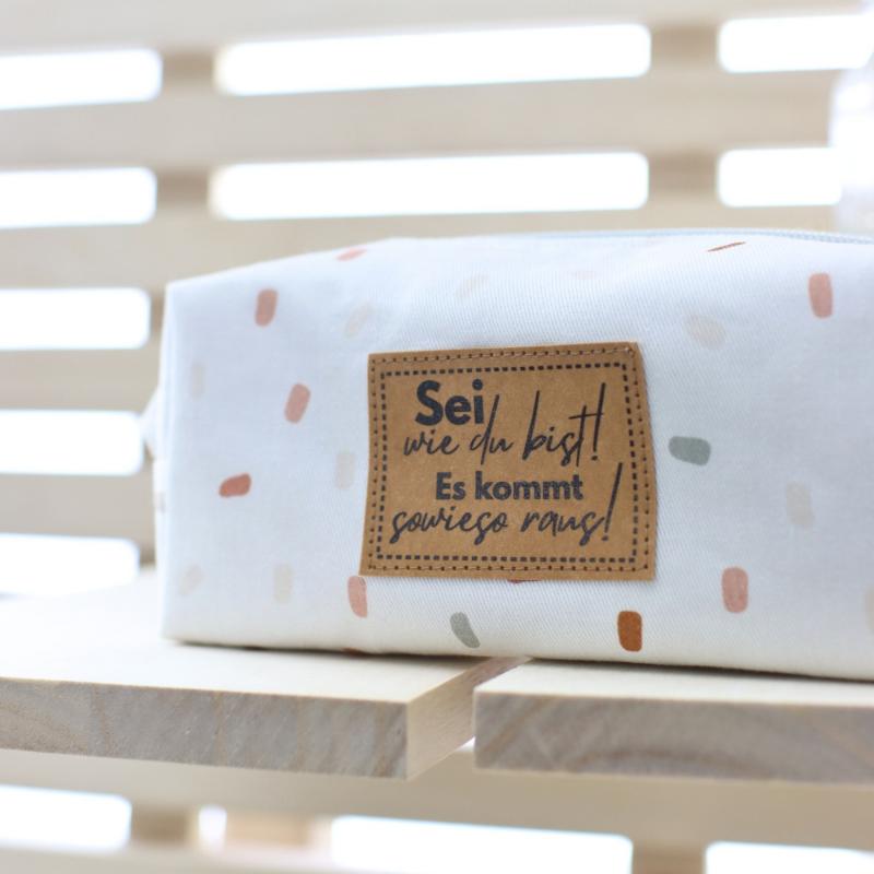 Nähset Boxybag 'Mini' - Konfetti inkl. Labelset 'Crazy'