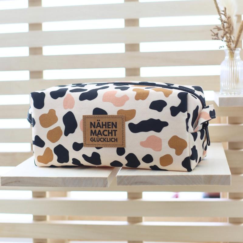 Nähset Boxybag 'Medium' - Leo inkl. Labelset 'Nähliebe'