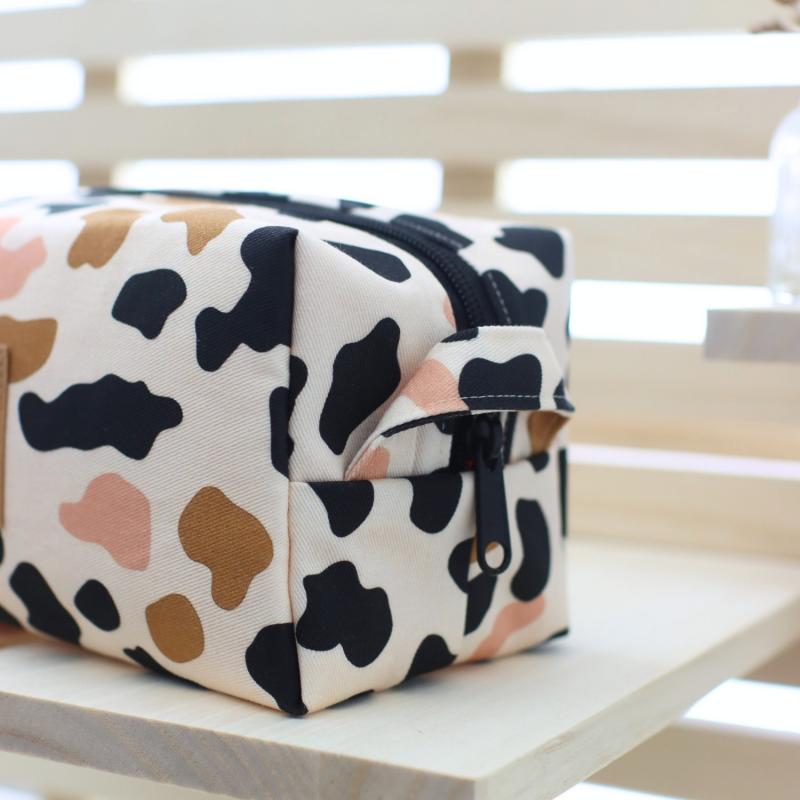 Nähset Boxybag 'Medium' - Leo inkl. Labelset 'Nähliebe'