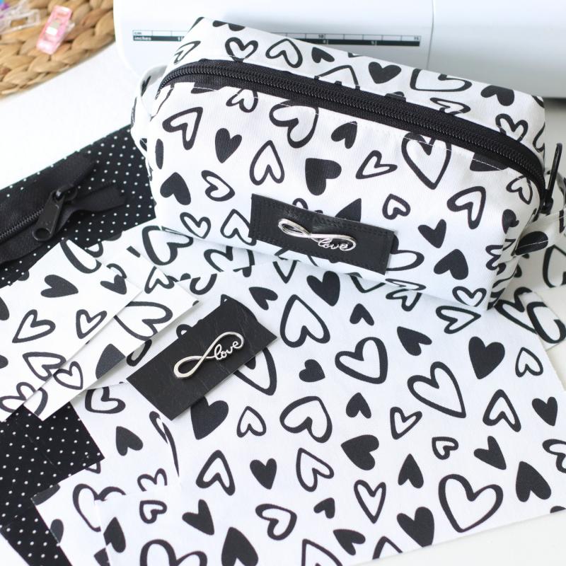 Nähset Boxybag 'Mini' - Lieblingsstück schwarz