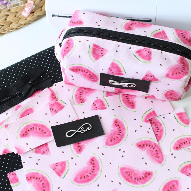 Nähset Boxybag 'Mini' - Melone