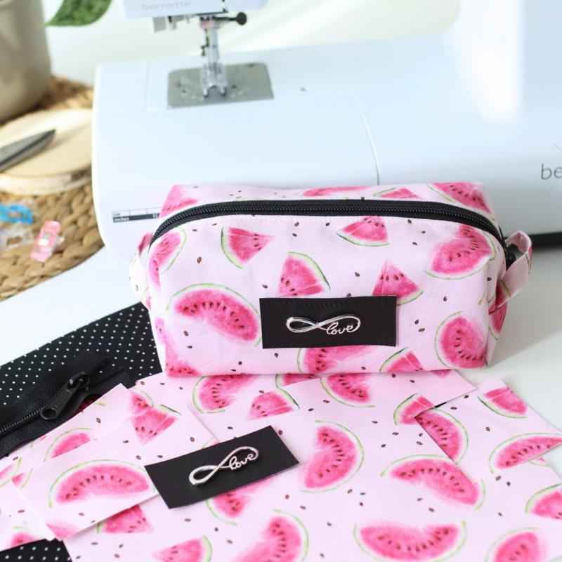 Nähset Boxybag 'Mini' - Melone