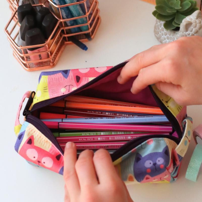 Nähset Boxybag 'Mini' - Mietzekatze