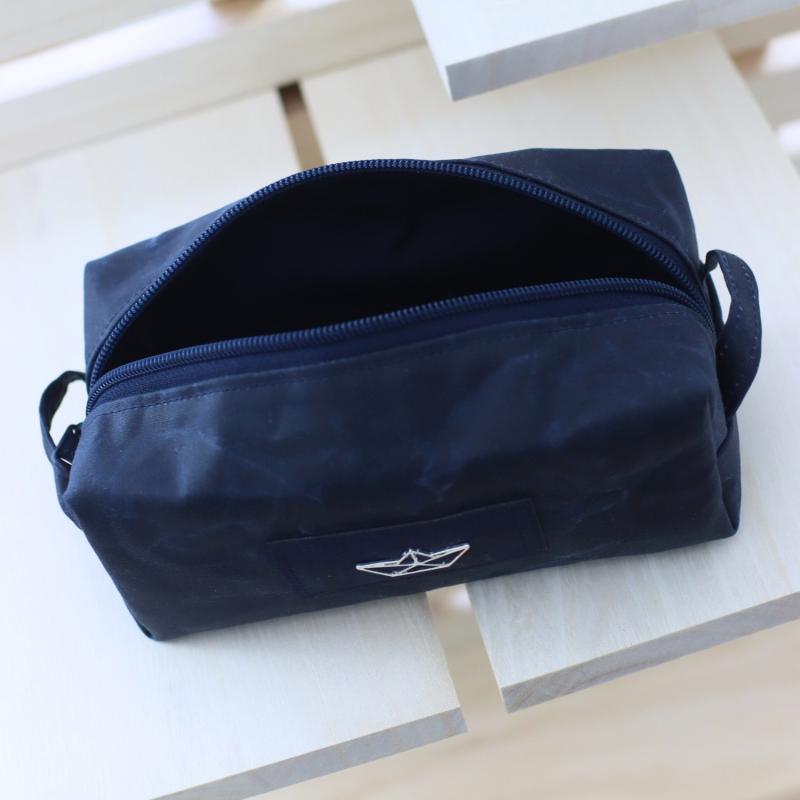 Nähset Boxybag 'Mini' - Waxed Ocean