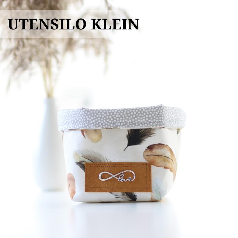 Nähset Utensilo groß & klein - Feathers Cream