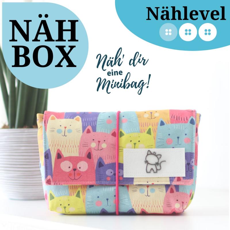 Nähset Minibag - Mietzekatze