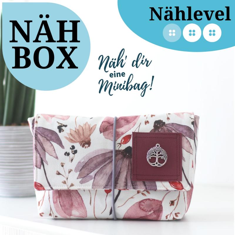 Nähset Minibag - Purple
