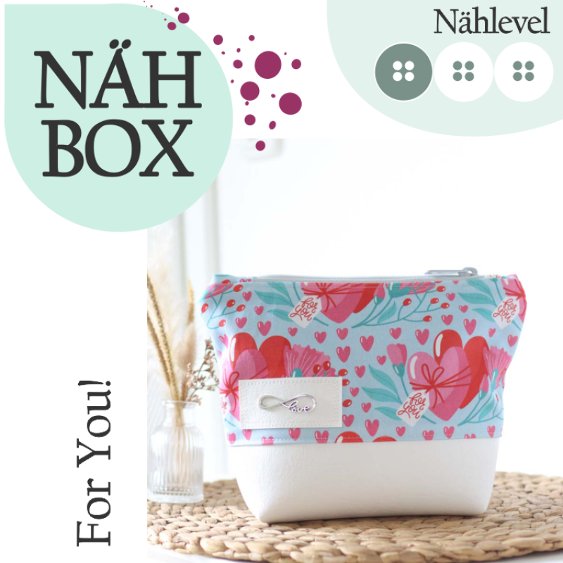 Nähbox Kosmetiktasche - For You!