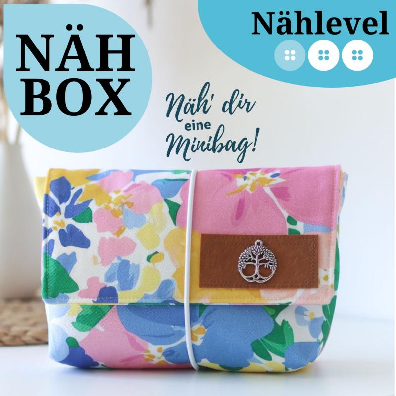 Nähset Minibag - Pink & Blue