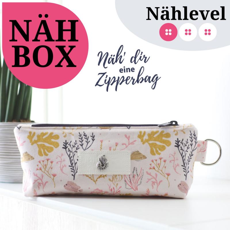Nähset Zipperbag - Sealife