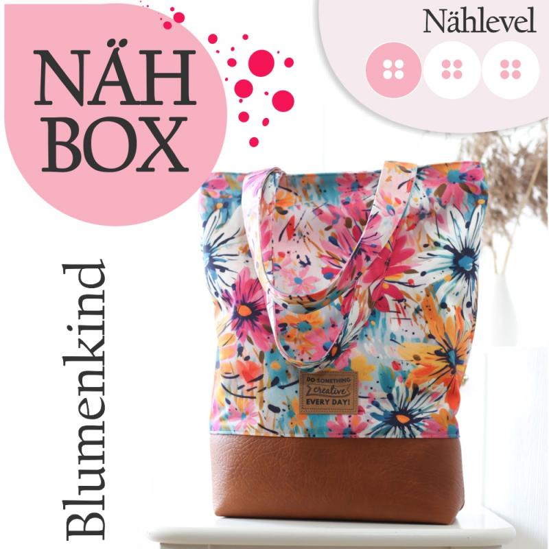 Nähset 'EMMA' - Blumenkind inkl. Labelset 'Fun'
