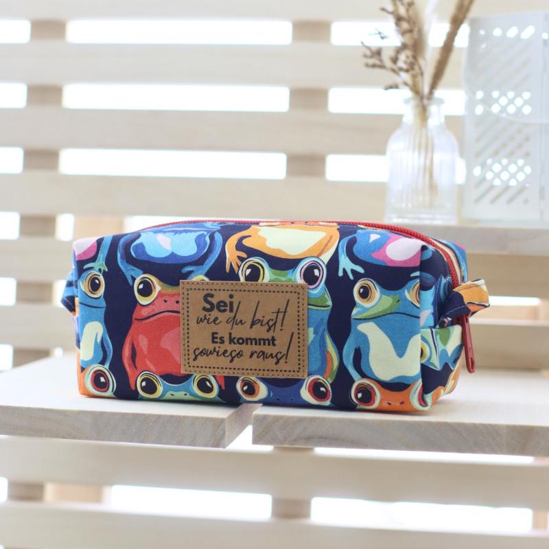 Nähset Boxybag 'Mini' - Froschkönig inkl. Labelset 'Crazy'