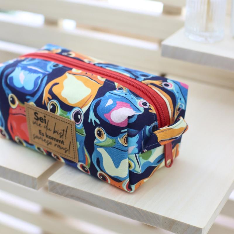 Nähset Boxybag 'Mini' - Froschkönig inkl. Labelset 'Crazy'